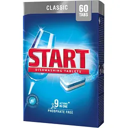 Таблетки для посудомийних машин Start Classic 60 шт. (4820207100046)