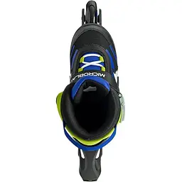 Ролики Rollerblade Microblade 33-36.5 Black-Blue (1012-86B0751530-NF01-33-36.5) - мініатюра 6