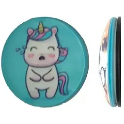 Тримач Поп Сокет New Glass (Скло) Baby Unicorn №33