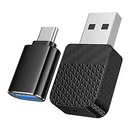 Адаптер CarPlay HOCO HU3 Tony car wireless CarPlay adapter Black (6942007673310) - мініатюра 6