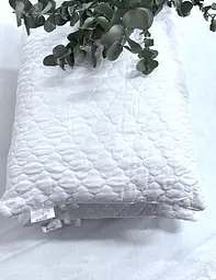 Подушка Ecotton 40х60 см гіпоалергенна натуральна білого кольору (04249/1) - мініатюра 2