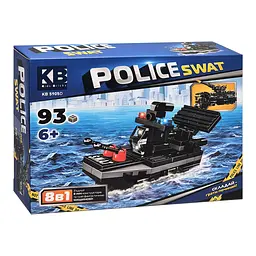 Дитячий конструктор Limo Toy Police SWAT KB 5905D пластик, 93 деталі