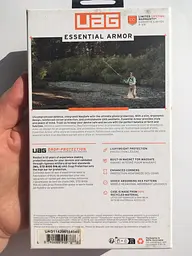 Оригінальний протиударний чохол для iPhone 15 Pro Max UAG Essential Armor MagSafe Black (114296114040) силіконовий - мініатюра 7