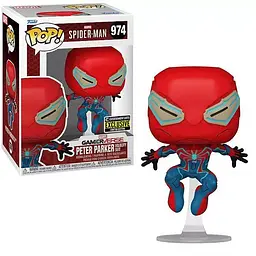 Фігурка Funko Pop Марвел Пітер Паркер Людина-павук Marvel Peter Parker Spider-Man 10 см Exclusive FP M SM 974E