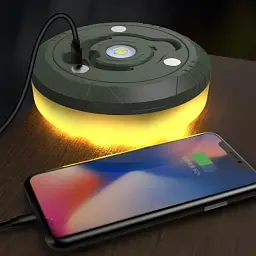 Кемпінговий туристичний ліхтар з гірляндою росою і магнітом 20 м USB (478698-Prob) Теплий білий - мініатюра 4