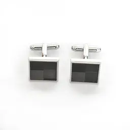 Запонки В Квадратики Handmade acs0005838 - мініатюра 3