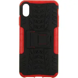 Чохол-накладка Toto Dazzle Kickstand 2 in 1 Case Apple iPhone XS Max Red - мініатюра 4