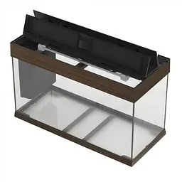 Акваріум Ferplast DUBAI 120 махагон - 240 L 121 x 41 x h 56 cm - мініатюра 6
