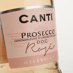 Вино ігристе Canti Prosecco Millesimato Rose, рожеве, сухе, 11%, 0,2 л (94763) - мініатюра 3