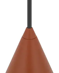 Підвісний світильник, люстра Nowodvorski 11456 Zenith XS GU10 1x10W IP20 Теракотовий - мініатюра 4