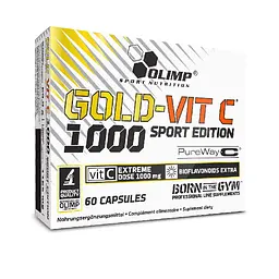 Вітаміни та мінерали Olimp Sport Nutrition Gold-Vit C 1000 Sport Edition, 60 капсул