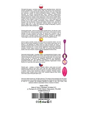 Вагінальні кульки Boss Series Vibrating Kegel Balls 19 см (рожевий) - мініатюра 11