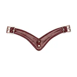 Шкіряні трусики для вібратора Liebe Seele Wine Red Forced Orgasm Strop - мініатюра 7