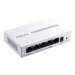 Комутатор ExpertWiFi EBP15 5xGE (4xPoE), 60Вт, Керований L2+ Asus teh0018159 - мініатюра 3