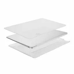 Пластикова накладка STR Matte HardShell Matte Case for MacBook Air 13` A1932/A2179/A2337 White (2018-2020) [52863] - мініатюра 4