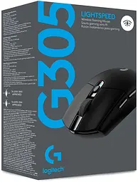 Миша бездротова Logitech G305 Lightspeed (910-005282, 910-005280) чорна - мініатюра 7