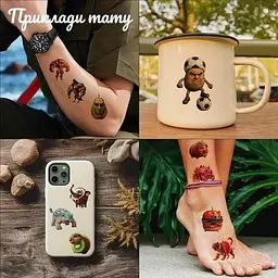 Подарунковий набір Fresh Tattoo Брейнрот gift-box-brainrot-1kid - мініатюра 4