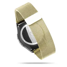 Металевий ремінець Watchbands Milanese Loop золотий для Samsung Gear S3 Samsung Galaxy Watch 46mm (WB004METALGOLD) - мініатюра 3