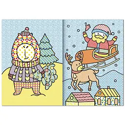 Дитяча аква-розмальовка з водним маркером "Santas Colors" НТ-43-01 - мініатюра 2
