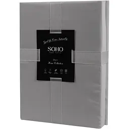 Комплект постільної білизни Soho Duet сімейний Ivory/Grey (Сімейний Duet 2шт-150*200 Ivory/) - мініатюра 3