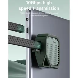 Зовнішня кишеня Hagibis M.2 NVMe SSD to USB3.2 Gen2 Green (MC13) [169730] - мініатюра 9