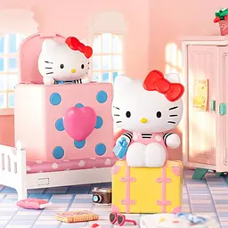Іграшка-сюрприз механічна Pop Top Hello Kitty Милий сигнал (IM-176-M-1032) - мініатюра 5