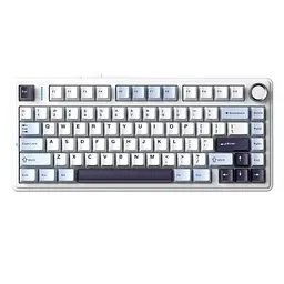 Клавіатура Aula F75 HE Wireless Keyboard Dragon King Magnetic Switch EN/UA Black/White (6978080506993)