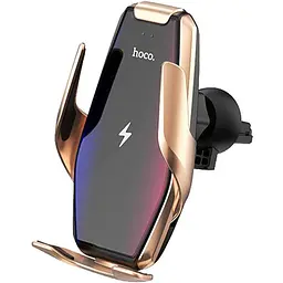Автомобільний тримач холдер Hoco S14 Gold