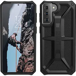 Оригінальний протиударний чохол UAG Monarch для Samsung Galaxy S21 Plus (6.7") Black (212821114040) - мініатюра 7