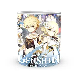 Кружка GeekLand Genshin Impact Геншин Імпакт Джин, Ембер, Ітер, Люмін GN 02.501 - мініатюра 2