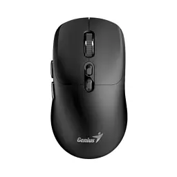 Миша бездротова Genius NX-8080S BT, Noble Black, Bluetooth 5.3 / 2.4GHz USB, оптична, 800-1600 dpi, 7 кнопок, до 10 м, 1xAA