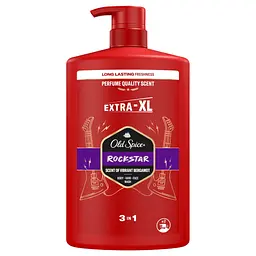 Гель для душу Old Spice 3 в 1 Rockstar 1000 мл (8006530074001)
