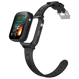 Дитячий смарт-годинник Smart Watch D38-X1 з SIM-картою GPS прослуховуванням відеодзвінком 4G Play Market чорний - мініатюра 3