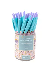 Ручка Axent Flowers кулькова автоматична (ЦБ-00256742) - мініатюра 2