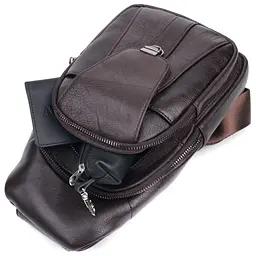 Чоловічі шкіряні сумки Vintage 17х28х8 см sum0020999 - мініатюра 7