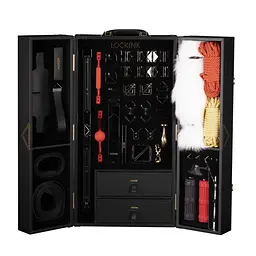 БДСМ-набір LOCKINK All-in-1 BDSM Play Kit, чорний
