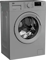 Пральна машина Beko з фронтальним завантаженням WUE6512XSS, сірий (WUE6512XSS)