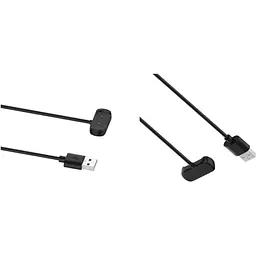 Зарядний пристрій DK CDK для Xiaomi Amazfit Bip 5 кабель (1m) USB (011925) (black) - мініатюра 2