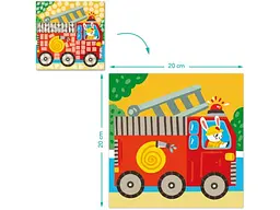 Мозаїка з наліпками Транспорт, DoDo, 3 картинки - мініатюра 4
