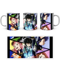 Кухоль GeekLand Моя геройська академія My Hero Academia Деку, Хатсуме та Шинсо Колаж MHA 02.529 330 мл білий - мініатюра 3