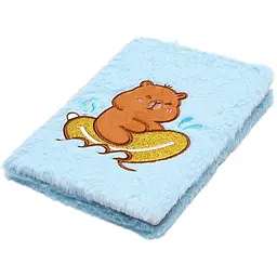 Блокнот А5 ZiBi Capybara 4 Kids Line плюшевий клітинка 80 аркушів (ZB.700018) - мініатюра 6