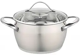 Каструля Con Brio CB-1125 24 см 6.1 л срібляста