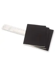 Записник Moleskine Cahier XXL, Лінійка Чорний (QP331) - мініатюра 2