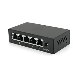 POE коммутатор Merlion 4 POE 10/100+1 RJ45 10/100 наружный блок питания 52V 0,92A