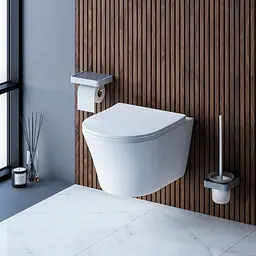 Унітаз підвісний FlashClean Am.Pm Tender з сидінням мікроліфт білий C45A1700SC, Білий - мініатюра 3