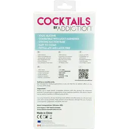 Фалоімітатор Cocktails by Addiction - Blue Lagoon - мініатюра 7