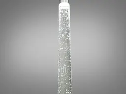 Підвісний світильник LED Diasha 3007/1HR, 3W, хром, сучасний стиль для коридору, вітальні, кухні, офісу - мініатюра 3