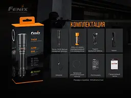 Ручний лазерний ліхтар Fenix TK30 Laser 500лм Type-C (Чорний) - мініатюра 10