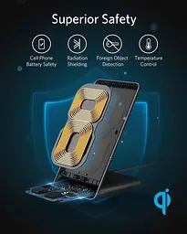 Бездротовий зарядний пристрій - підставка Anker power stand - мініатюра 6