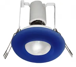 Світильник точковий Brille декоративний HDL-G01 blue (Е14) 162076